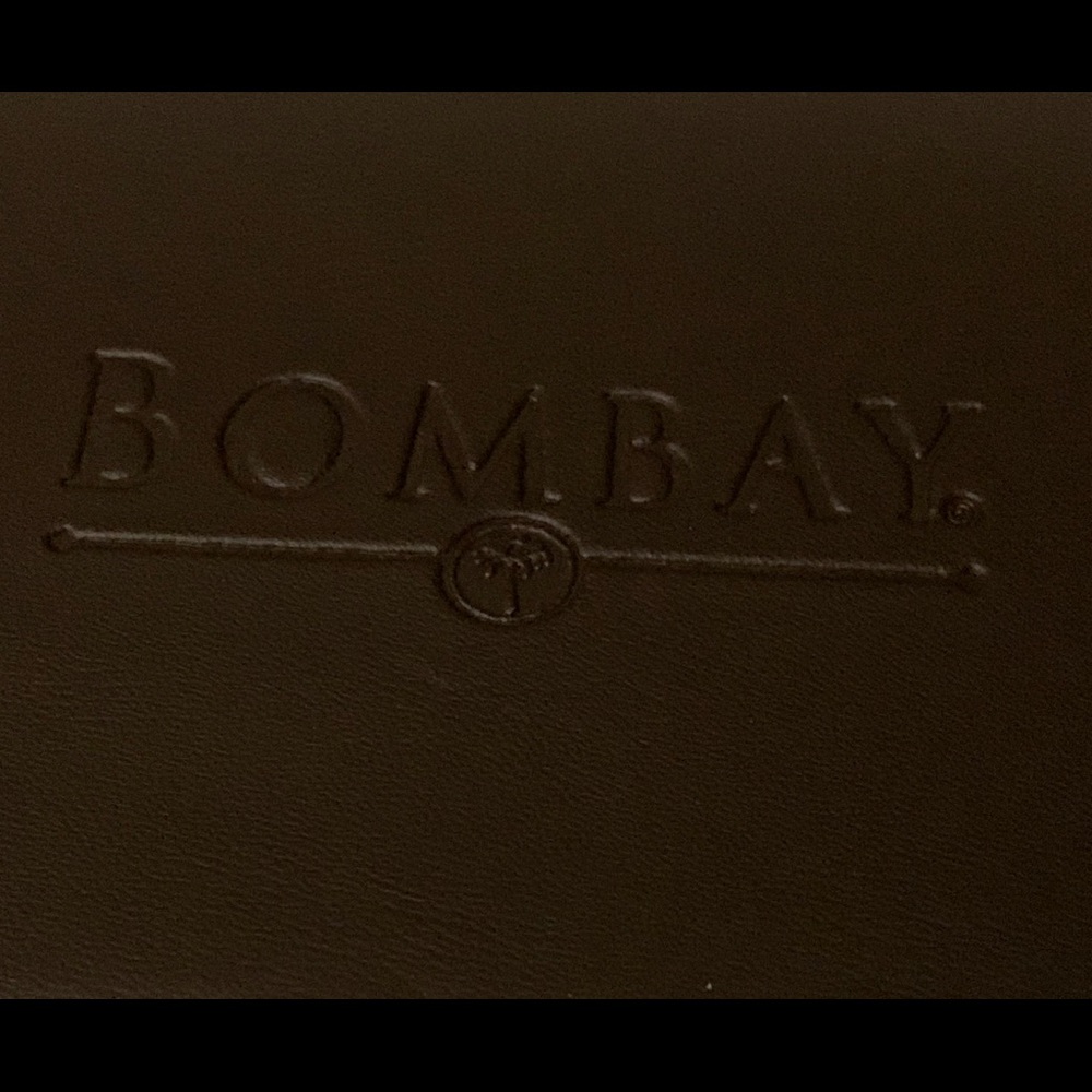 Rare Bombay Business Card Holder Heavy/Leather/Suede - Picture 7 of 7